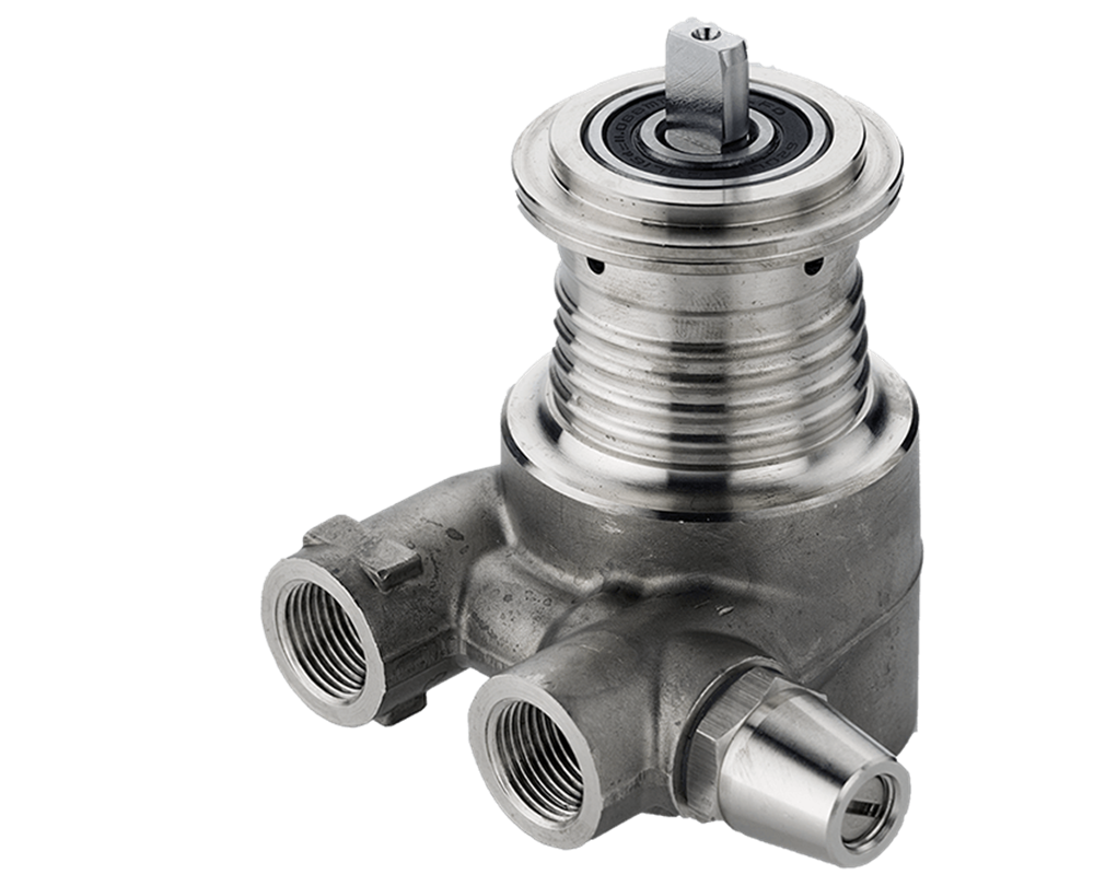 with mechanical seal